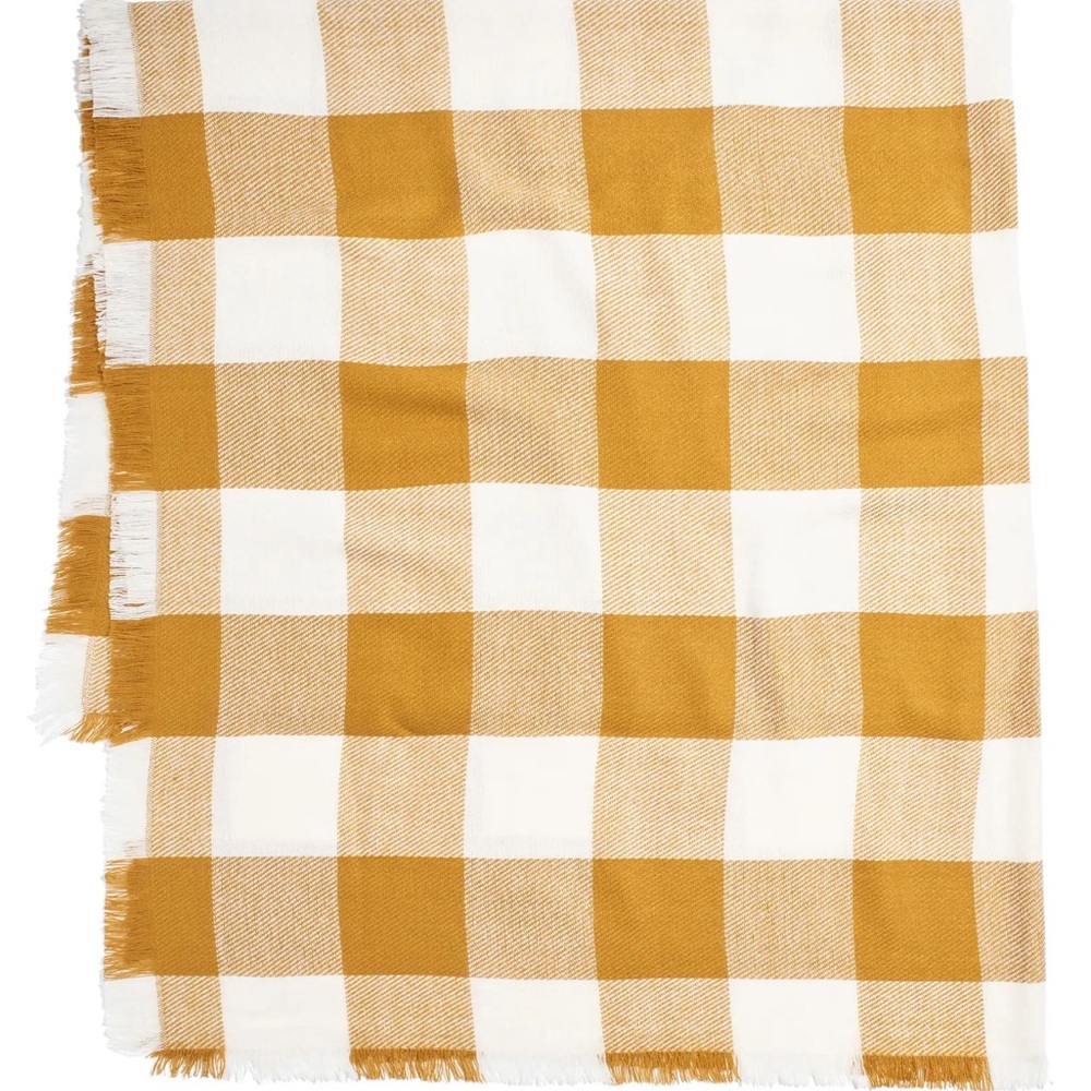 ⭐️ MADEWELL Buffalo Check Blanket Scarf